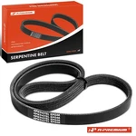 A-premium 37.3 Air Conditioning Serpentine Belt For Chevrolet Camaro 10-15. Fixed Price $19.99.