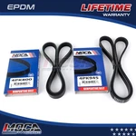 Alt-ac-ps Serpentine Drive Belt 2PCS Set For Fit 95-97 Geo Epdm 4PK800 4PK945. Fixed Price $18.50.