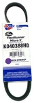 Gates Fleetrunner V-belt Fits 1998-04 Ud 2600 92-94 Nissan Maxima Part K040388HD. Fixed Price $38.40.