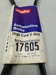 17605 Autopro Automotive High Cord V-belt 1/2" X 60-7/8". Fixed Price $10.74.