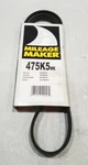 475K5 Mileage Maker Serpentine Belt Free Shipping Returns 5PK1205. Fixed Price $15.81.