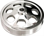 Billet Spec Power Steering Pulley Serpentine 6-GROOVE Alum .625" Bore. Fixed Price $146.95.