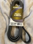 DAY-5081080 Poly Rib Belt, Dayco. Fixed Price $33.58.