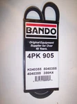 Bando Serpentine Belt 4PK905 Rib Ace Made The Usa. Fixed Price $7.95.