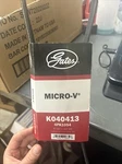 Gates #K040413, Micro-v Belt. Fixed Price $18.00.
