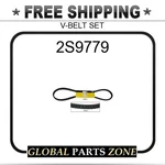 2S9779 V-belt Set 2S9778 For Caterpillar (cat). Fixed Price $18.79.