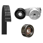 For Chevy Trailblazer 2007-2009 Dayco 5060915K1 Serpentine Belt Kit. Fixed Price $119.34.