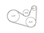 117201VA0A Nissan Genuine Belt Fan 11720-1VA0A. Fixed Price $68.90.