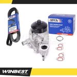 Water Pump W/ Belt For 2007-2014 Cadillac Escalade Chevrolet Gmc 5.3L 6.0L. Fixed Price $147.33.