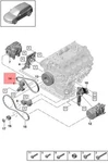 Genuine Porsche Cayenne Panamera 97A 97B 97C Poly-v-belt 9A790313700. Fixed Price $79.41.