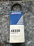 4K320 88932510 Acdelco Professional V Ribbed Belt. Fixed Price $5.00.
