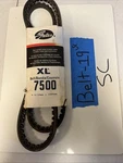 Gates 7500 High Capacity Accessory Drive V-belt Standard Durable Replacement. Fixed Price $11.70.