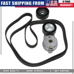 Fits Jeep Chrysler Dodge Charger Magnum 3X Serpentine Belt Tensioner Pulley Kit. Fixed Price $144.13.