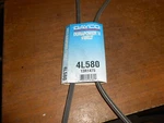 Nos Dayco Lawn Mower Durapower Ii V Belt 1/2" X 58" 4L580. Fixed Price $13.00.