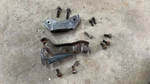 1968 - 1976 Cadillac 472 500 Compressor Mounting Brackets 1492985 Complete. Fixed Price $99.99.