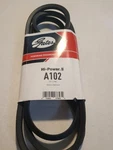 Gates A102 V-belt. Fixed Price $25.00.