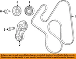 Chrysler Oem-serpentine Drive Fan Belt 4593852AB. Fixed Price $47.00.