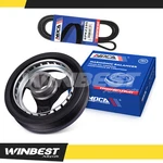 Harmonic Balancer & Serpentine Belt For Chevy Malibu Venture Silhouette Pontiac. Fixed Price $40.50.