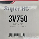 Gates Super Hc Belt 3V750 3/8 X 75" 10MM 1905MM. Fixed Price $18.79.