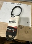 Serpentine Belt-premium Oe Micro-v Gates K040350. Fixed Price $21.59.