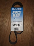 Dayco Poly Rib Serpentine Belt 5PK1110 5050437. Fixed Price $14.99.