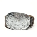 Acme Western Belt Mens Size 32 Brown "stephen" Personalized Tooled Leather Usa. Fixed Price $38.24.