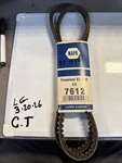 Napa Premium Xl Belt 25-7612, Same As 25-15553, Vintage Nos, Made Usa. Fixed Price $12.60.