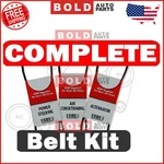 For Honda Crv 1997-2001 Alternator-a/c-power Steering Drive Belt Set Of 3 Bando. Fixed Price $37.95.