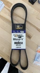 Serpentine Fan Belt Micro V 060658 65.84 Long Ribbed. Fixed Price $40.00.