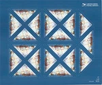 Us: 2007 Jamestown Settlement; Complete Sheet Sc 4136; Cents, Ships. Fixed Price $8.00.