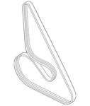 Genuine Bmw Serpentine Belt 11-28-7-843-246. Fixed Price $47.11.
