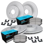 WDWH2-54022 R1 Concepts 4-WHEEL Set Brake Disc And Pad Kits Front & Rear. Fixed Price $305.90.