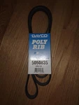 Dayco Poly Rib Serpentine Belt 5PK2120 5050835. Fixed Price $10.49.