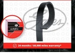 Rib Multi Drive Belt 6PK2390 Gates 5097758AA XR82811 0039937396 A0029933096. Fixed Price $33.64.