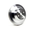 March Performance 6052 Clear Powder Coated Billet Aluminum Single Groove Long. Fixed Price $128.20.