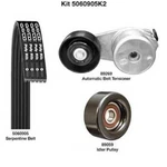 Serpentine Belt Drive Component Kit Dayco 5060905K2. Fixed Price $117.61.