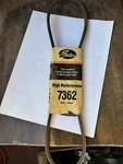 Gates High Performance 7362 Belt. Fixed Price $15.00.