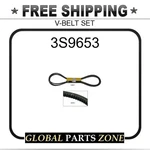 3S9653 V-belt Set 9L1130 3S9652 2Y6309 For Caterpillar (cat). Fixed Price $30.02.