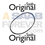 Saab Ac Belt C900 1986-1989 Air Conditioning New Genuine Oem 9344623. Fixed Price $14.99.