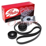 Gates Complete 90K-38149 Serpentine Belt Drive Component Kit For K49273D Gt. Fixed Price $130.91.