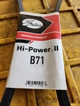B71 Gates Hi-power Ii 21"/34" X 74". Fixed Price $10.55.