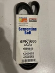 Accessory Drive Belt Bando 6PK1660. Fixed Price $19.95.