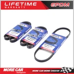3PC Serpentine Drive Belt Set Alt-ac-ste For 2005-2009 Hyundai Tucso 2.0L. Fixed Price $17.88.
