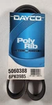 Serpentine Drive Belt Dayco 5060388 Oem 6PK0985 Quiet Design Poly Rib Usa. Fixed Price $15.00.
