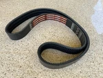 Gates Tri-power Powerband Banded Cogged V-belt V80 3/BX77. Fixed Price $80.00.