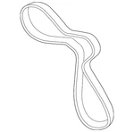 Genuine Audi Serpentine Belt 07K-145-933-E. Fixed Price $44.71.