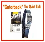 New Serpentine Poly-v Belt The Quiet Gatorback Continental Elite 4081190F. Fixed Price $98.69.
