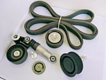 04-06 Porsche Cayenne V8 4.5 Drive Belt Tensioner Arm & Rollers. Fixed Price $199.81.