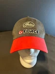 Gates G-force Racing Gear Sprint Car Black / Red Baseball Hat Cap Size Osfm. Fixed Price $14.99.