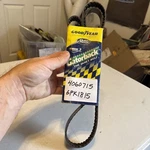 Serpentine Poly-v The Quiet Belt Goodyear Gatorback 4060715. Fixed Price $10.00.